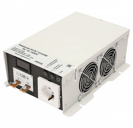 Купить ИС-12-1500V инвертор, преобразователь напряжения DC/AC, 12В/220В, 1500Вт в Москве